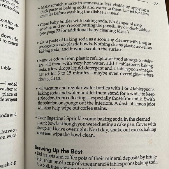 Baking Soda  - Over 500 Fabulous, Fun and Frugal Uses - Picture 10 of 10